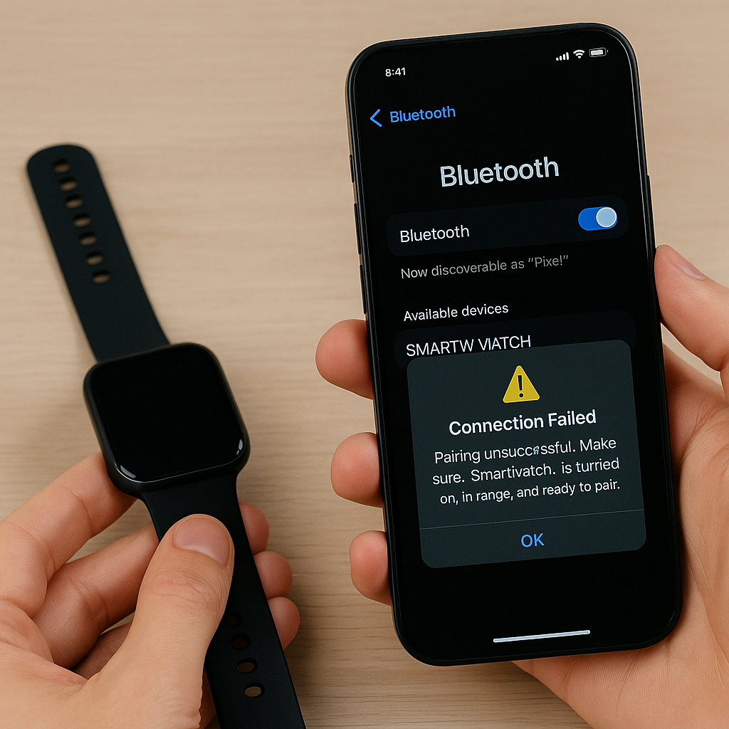 Smartwatch Troubleshooting: Common Issues & Easy Fixes