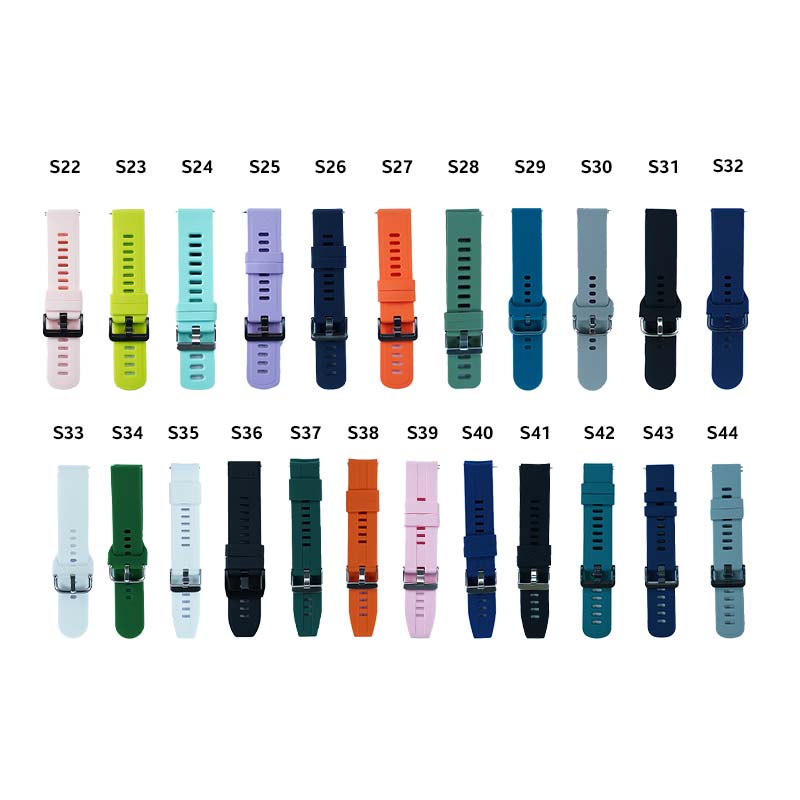 20mm Silicone Strap For Smartwatch (Part-2) Online In Bangladesh