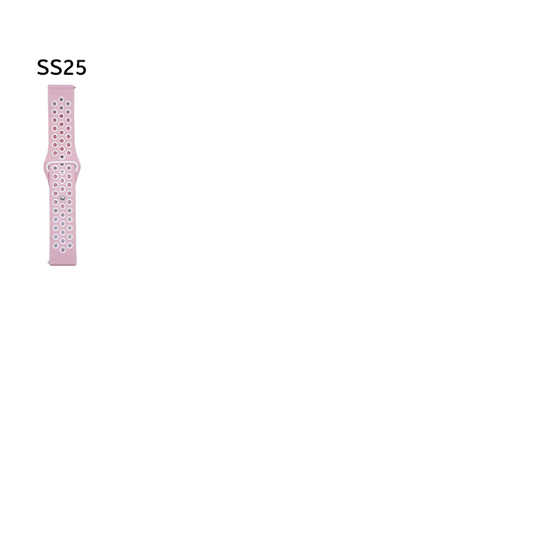 22mm Silicone Sports Strap (Part 2) For Smart Watch Online