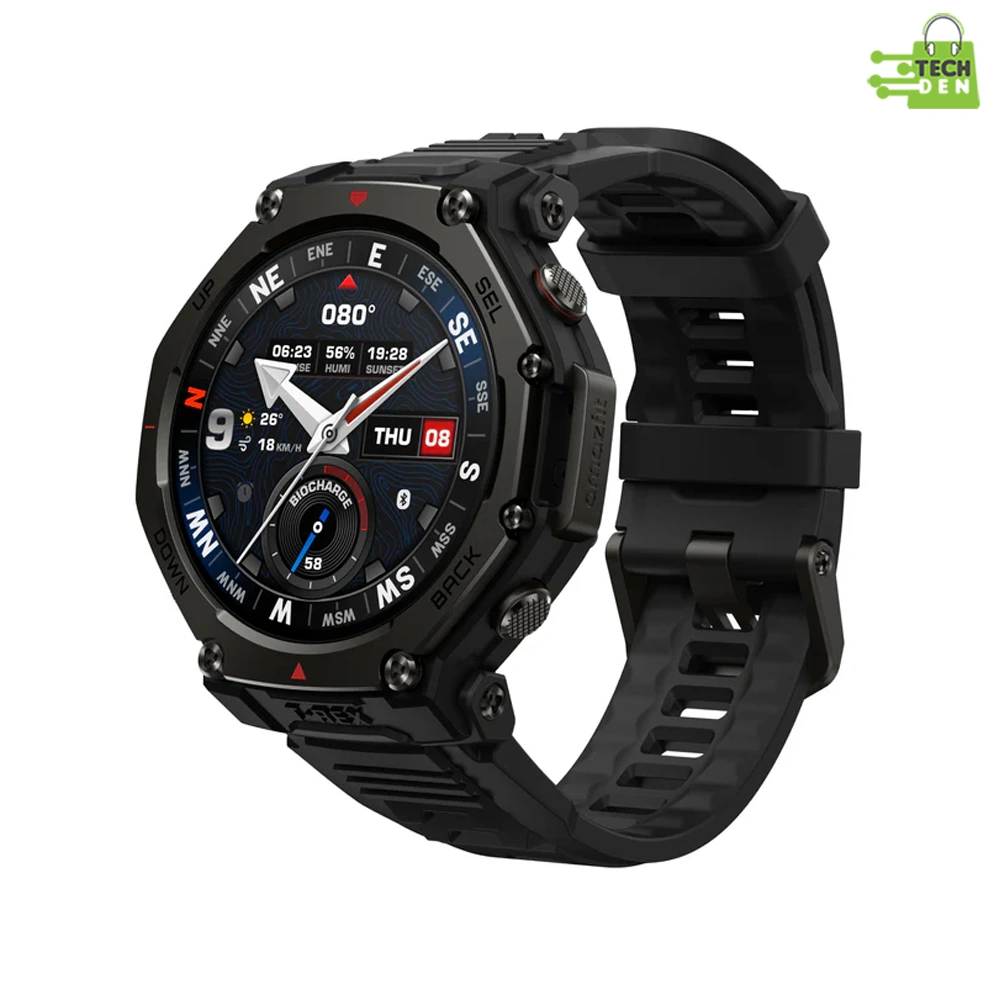 Amazfit T-Rex 3 Pro GPS Rugged Titanium Design Smartwatch