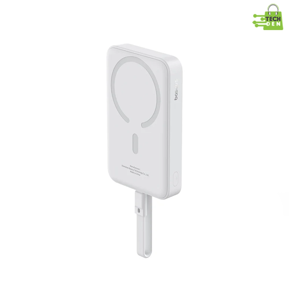 Baseus Magnetic Power Bank 30W 10000mAh With Built-in USB-C Cable