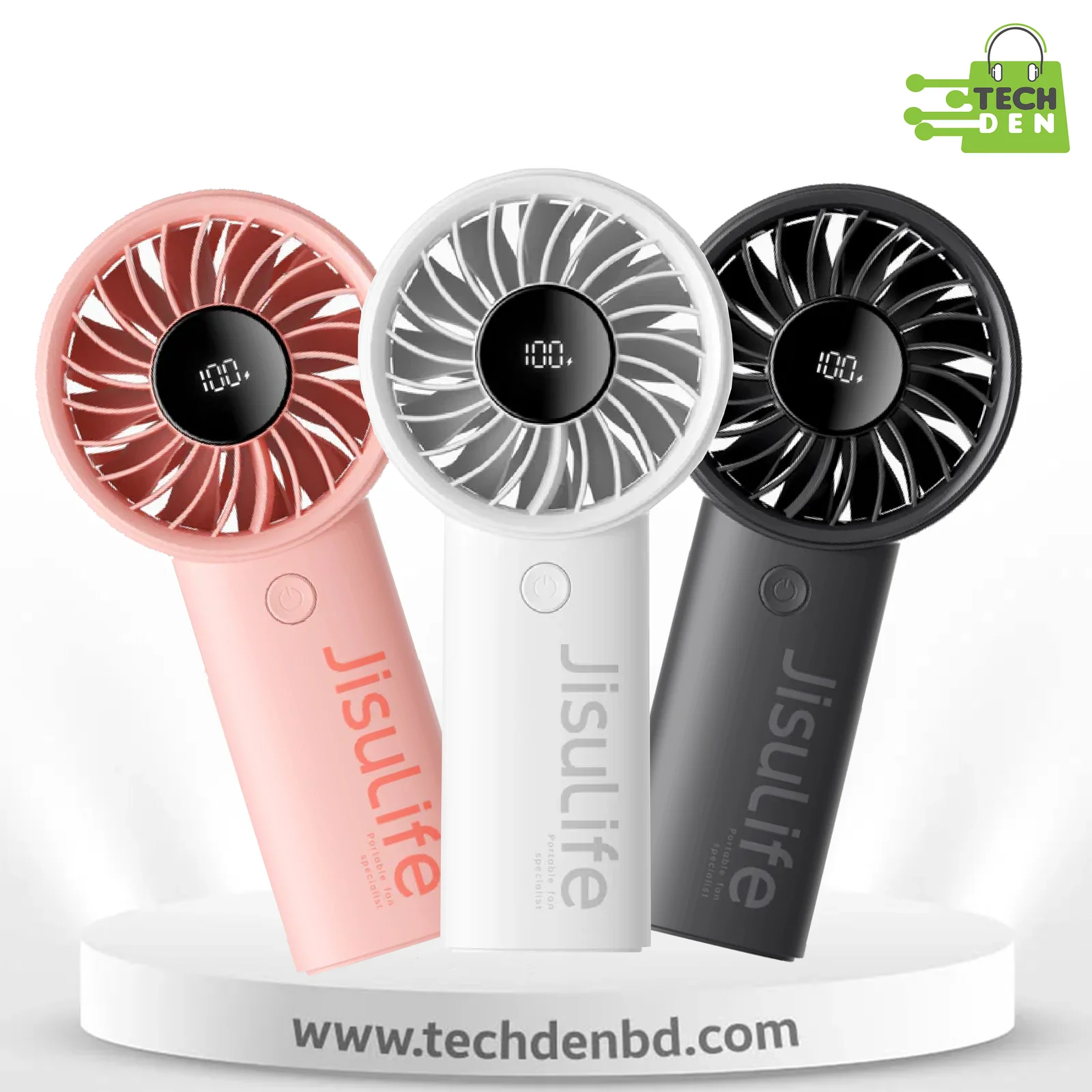 JisuLife Life 4 Handheld Fan With 5000mAh Battery
