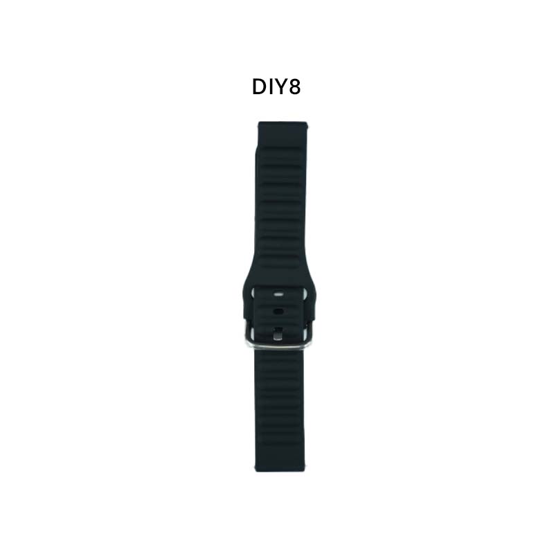 18mm DIY Silicone Strap for Smart Watch