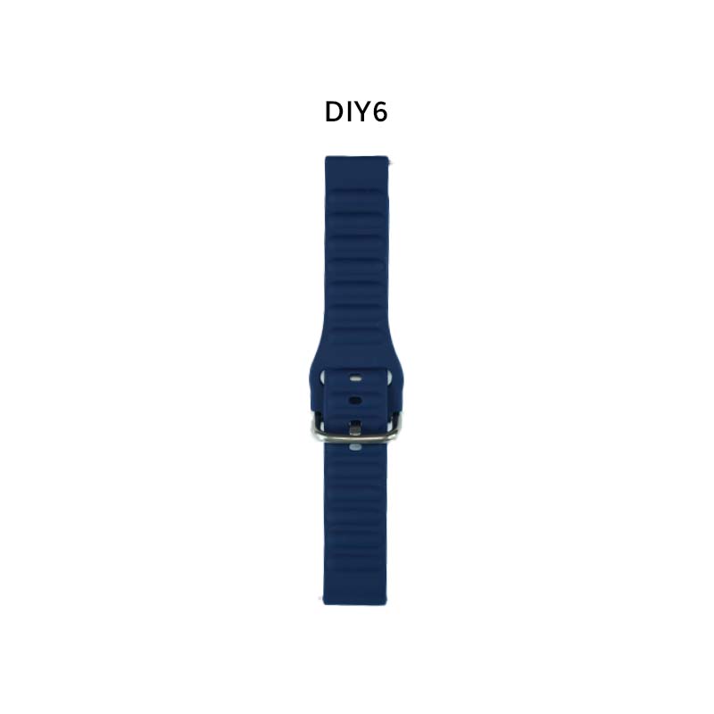 18mm DIY Silicone Strap for Smart Watch