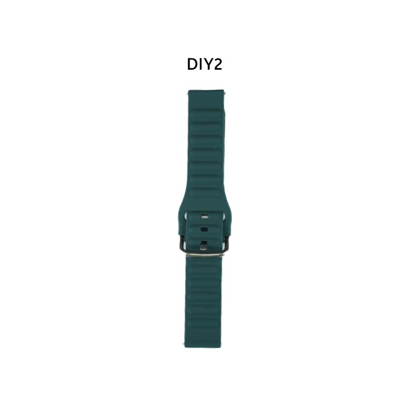 18mm DIY Silicone Strap for Smart Watch