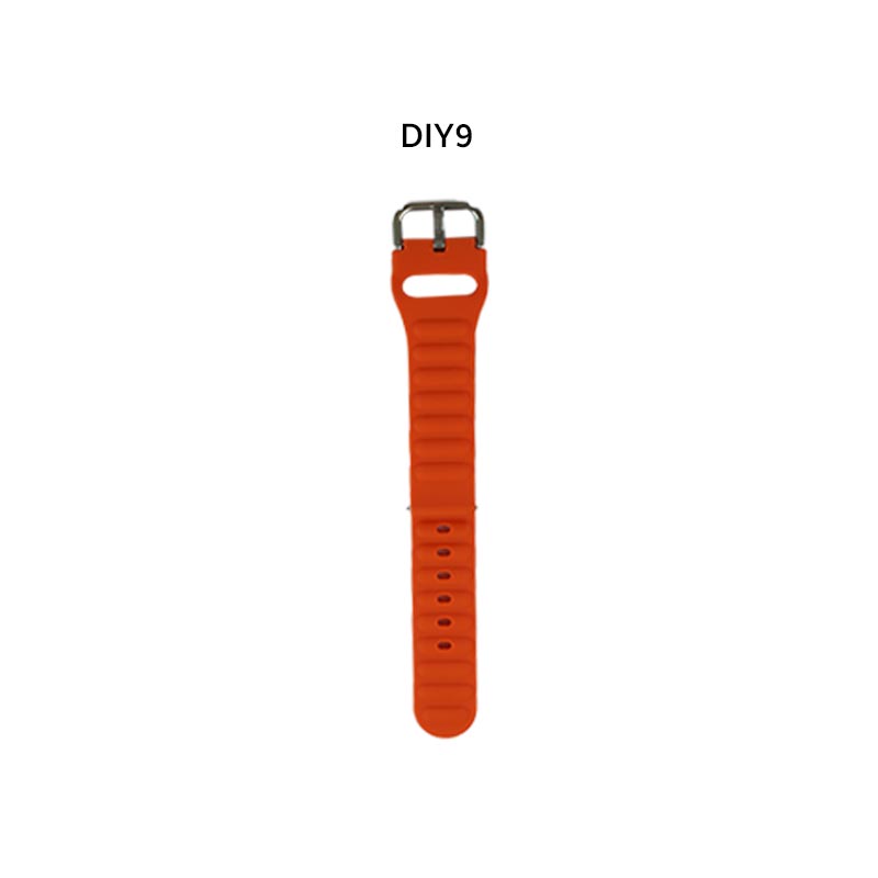 18mm DIY Silicone Strap for Smart Watch