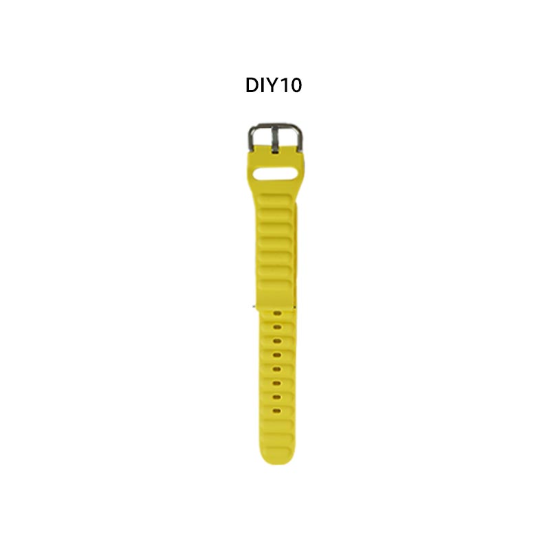 18mm DIY Silicone Strap for Smart Watch