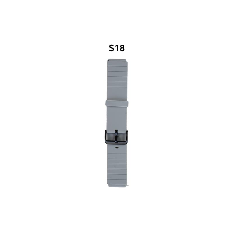18mm Silicone Strap for Smart Watch