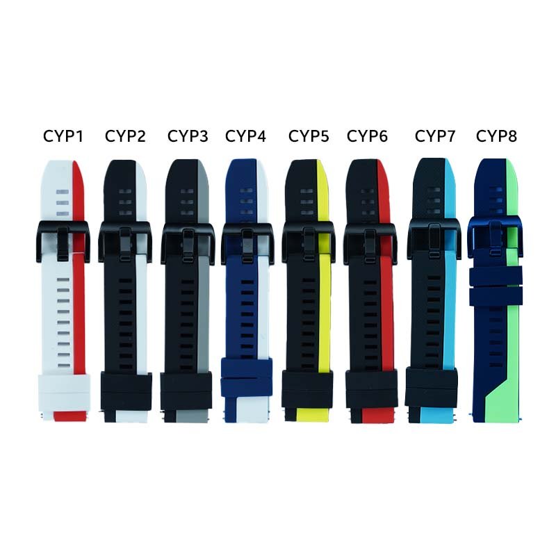 20mm Silicone CYP Strap for Smart Watch