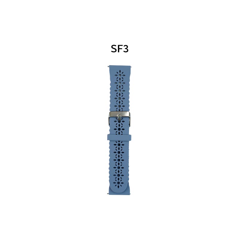 20mm Silicone Flower Strap For Smart Watch