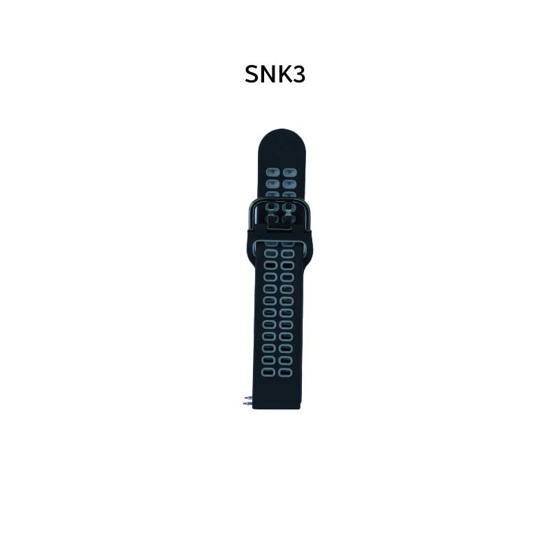 20mm Silicone SNK Strap for Smart Watch