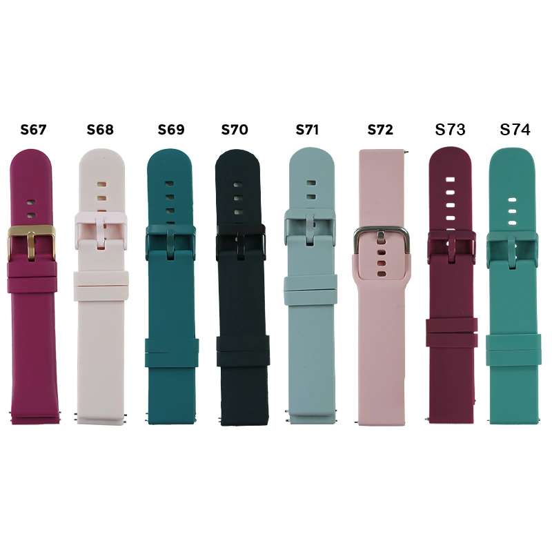 20mm Silicone Strap For Smart Watch (Part-4)