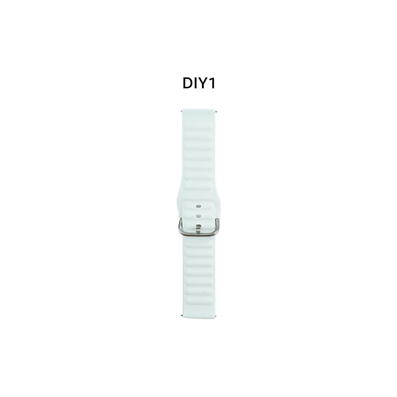 22mm DIY Silicone Strap for Smart Watch