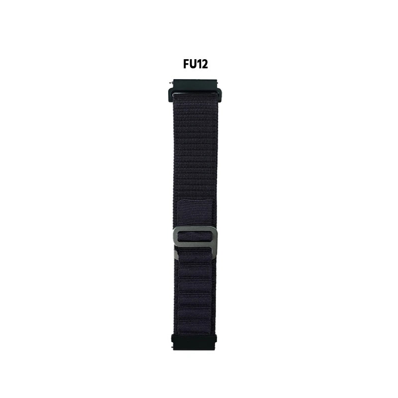 22mm FU Fabric Strap For Smart Watch