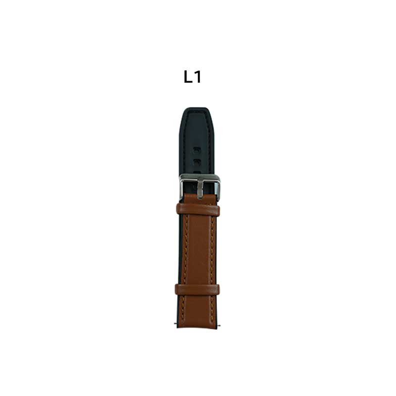 22mm Leather Strap for Smart Watch