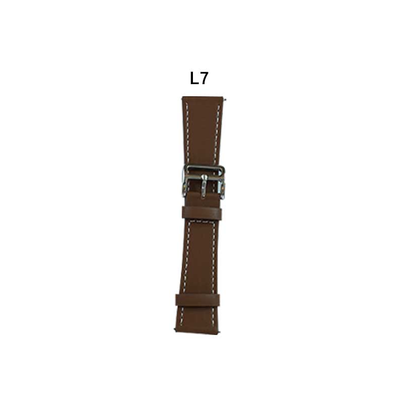 22mm Leather Strap for Smart Watch