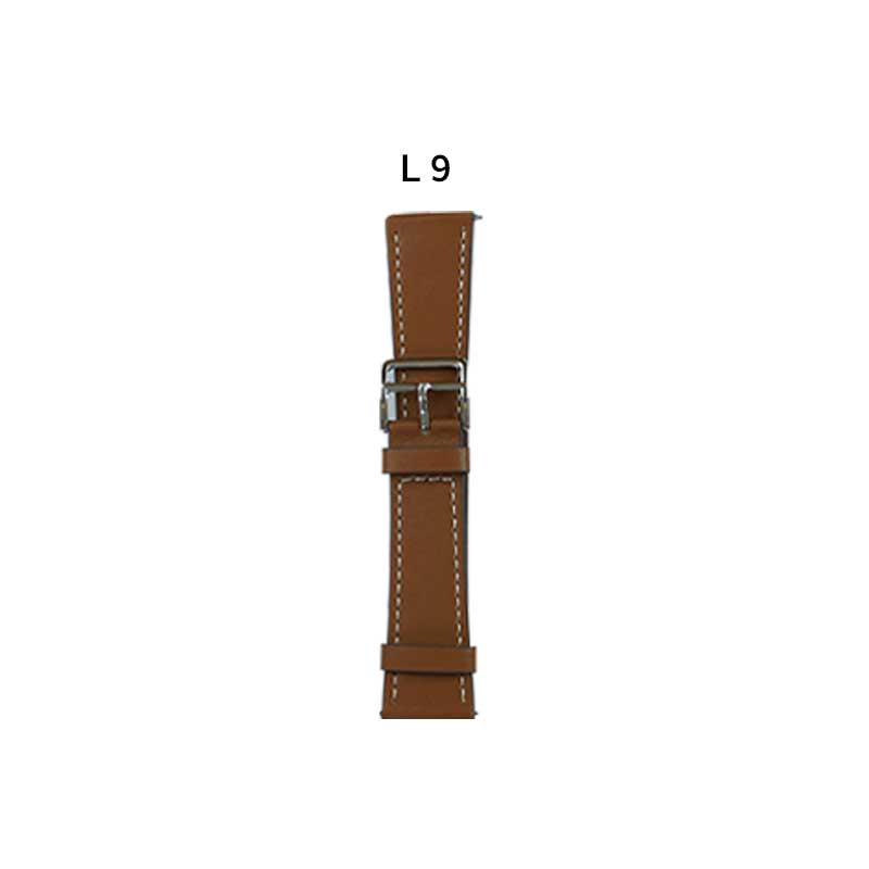 22mm Leather Strap for Smart Watch