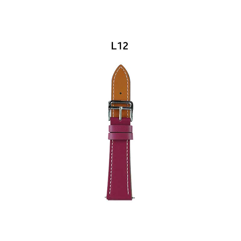 22mm Leather Strap for Smart Watch