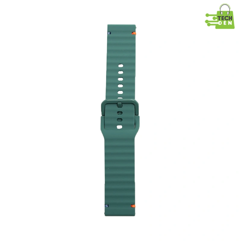 22mm Premium Silicone Watch Strap | Enhanced Grip & Breathability