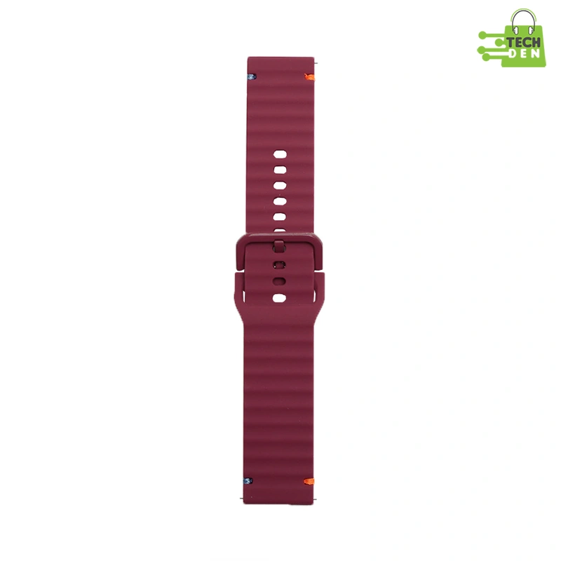 22mm Premium Silicone Watch Strap | Enhanced Grip & Breathability