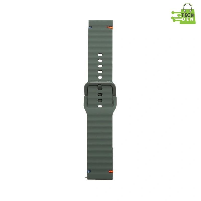 22mm Premium Silicone Watch Strap | Enhanced Grip & Breathability