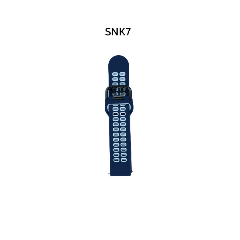 22mm Silicone SNK Strap for Smartwatch
