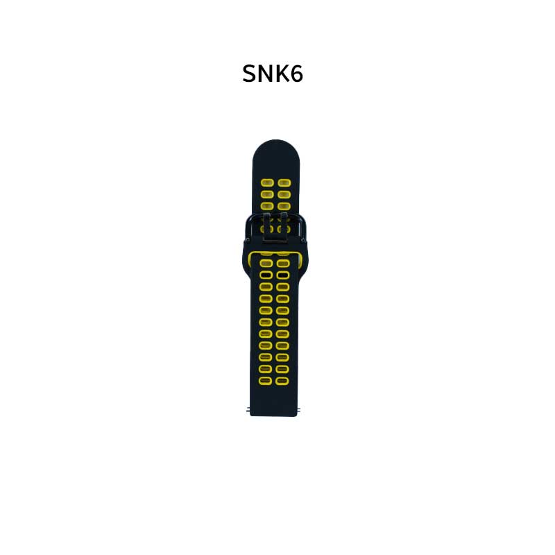 22mm Silicone SNK Strap for Smartwatch