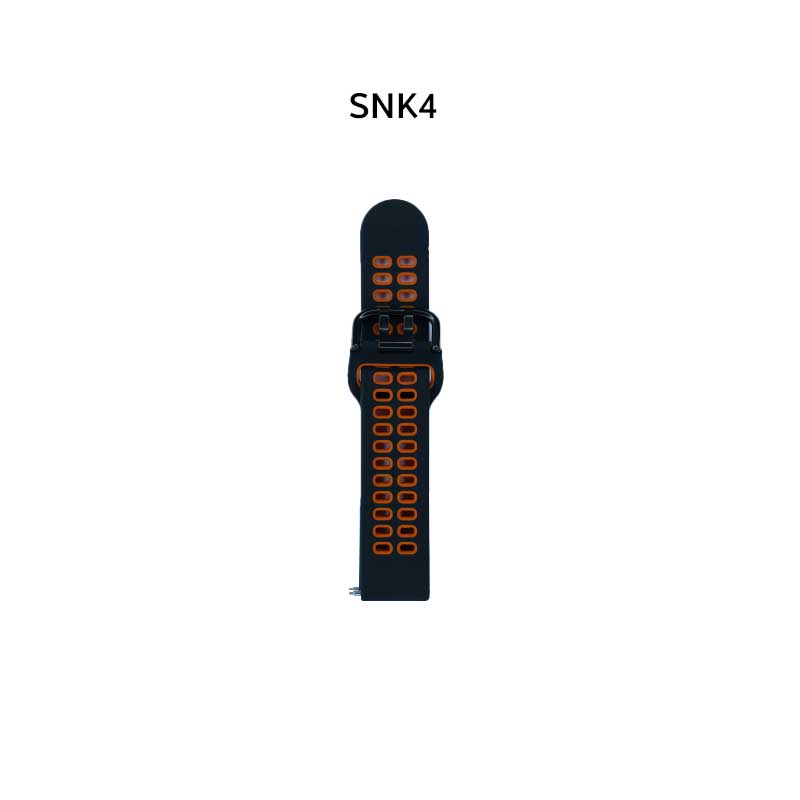 22mm Silicone SNK Strap for Smartwatch