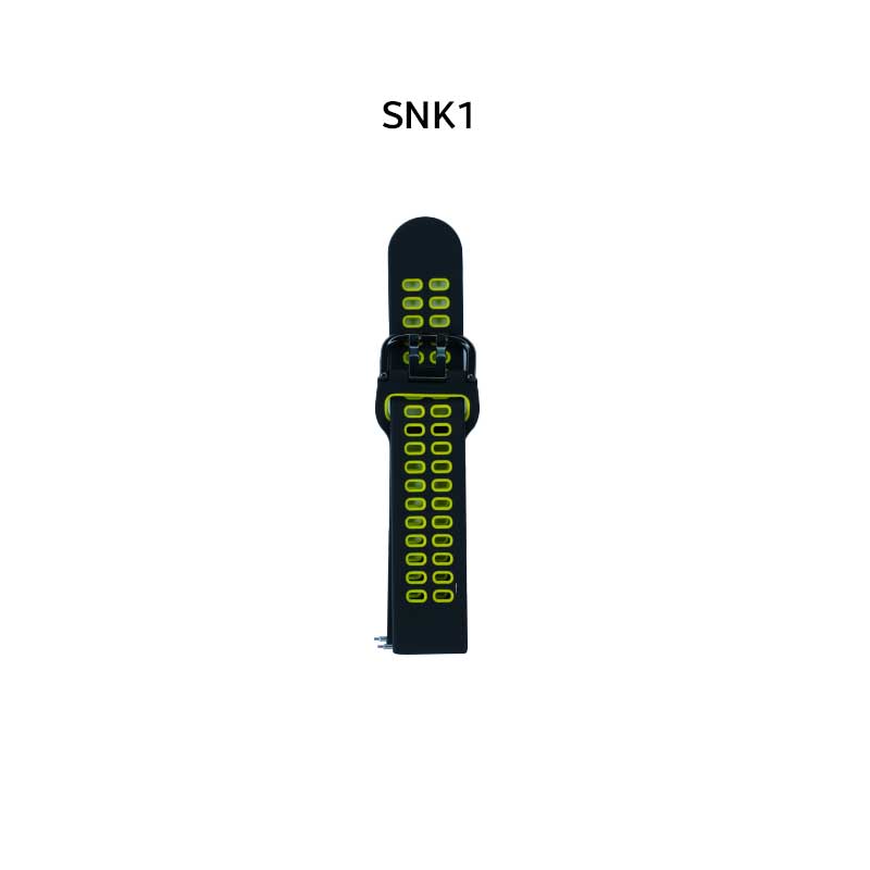 22mm Silicone SNK Strap for Smartwatch