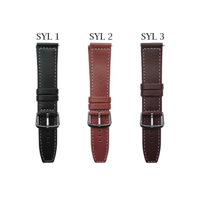 22mm Synthetic Leather Strap for Smartwatch