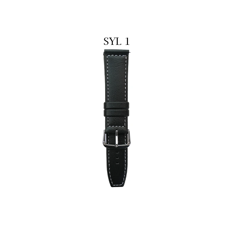 22mm Synthetic Leather Strap for Smartwatch