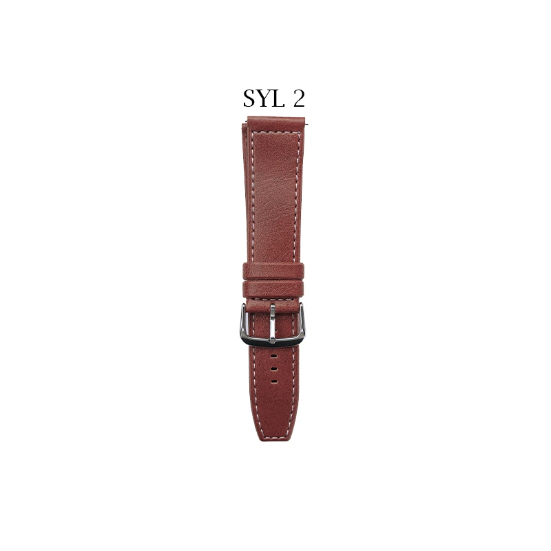 22mm Synthetic Leather Strap for Smartwatch