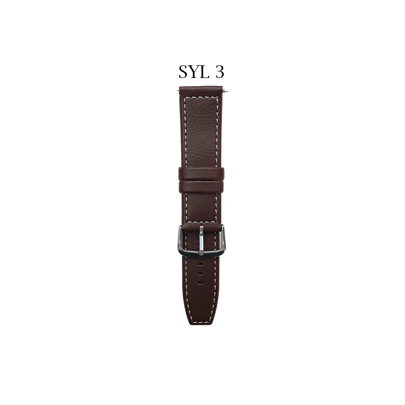 22mm Synthetic Leather Strap for Smartwatch