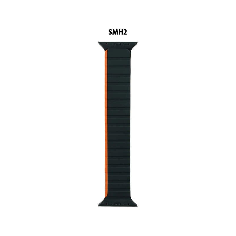 38mm-40-41mm Silicone Magnetic High Strap For Smartwatch