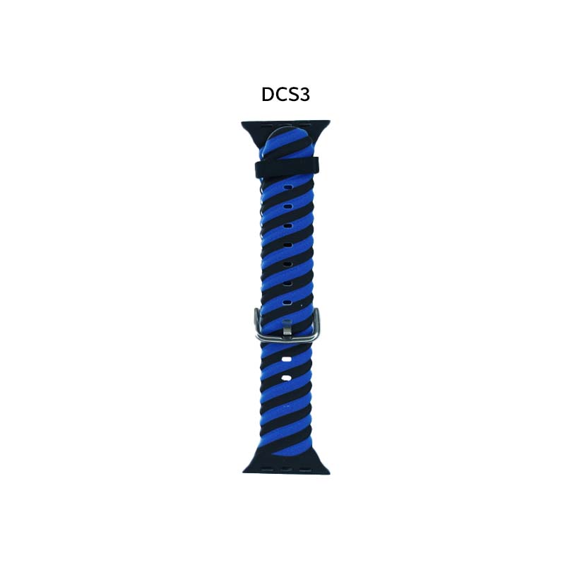 42-44mm Spiral Double Color Strap for Smart Watch