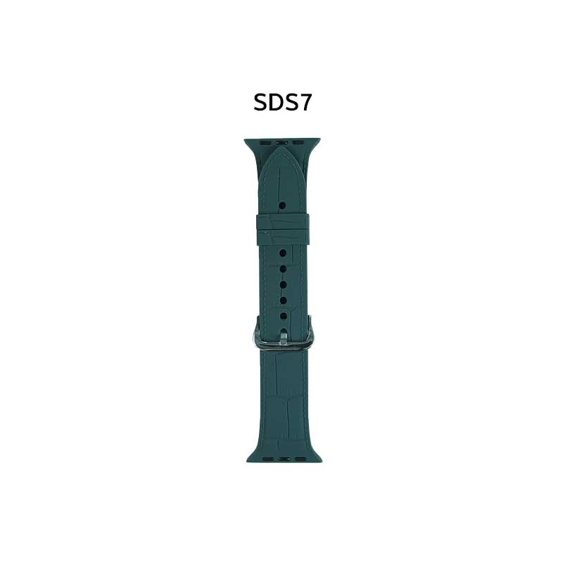 42-44mm Stripe Designed Silicone Strap for Smart Watch