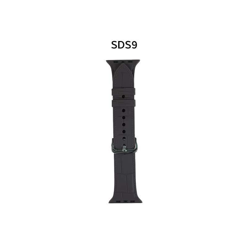 42-44mm Stripe Designed Silicone Strap for Smart Watch