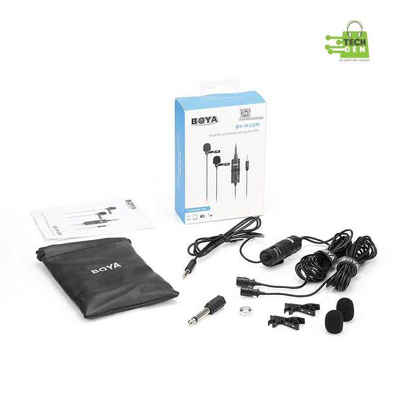 BOYA M1DM Dual Microphone Price In Bangladesh