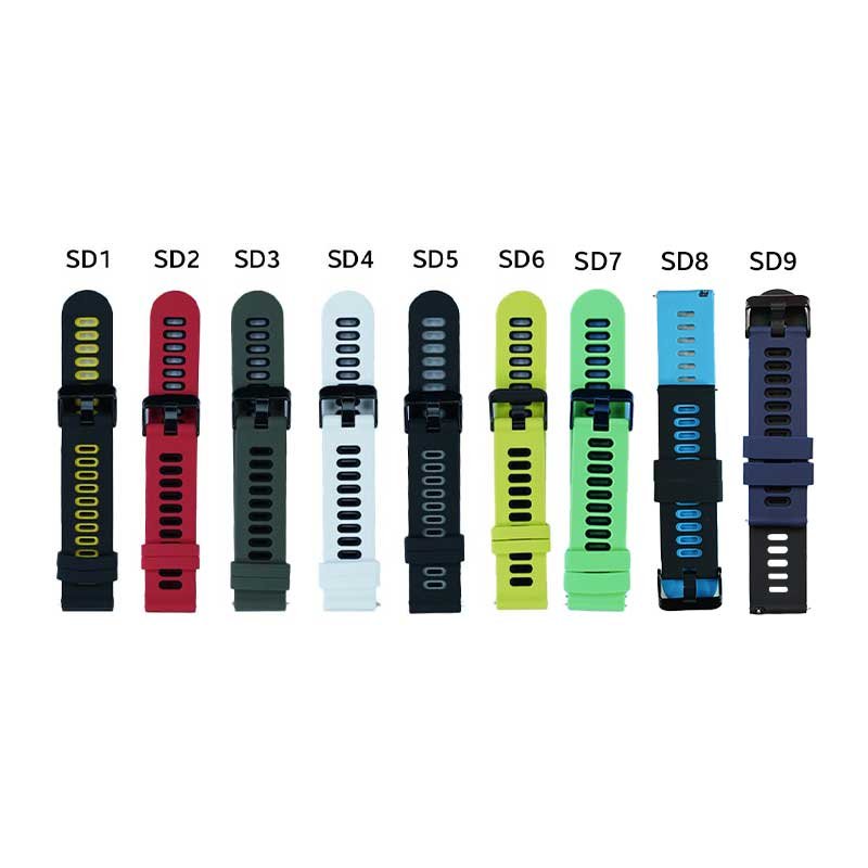 22mm Silicone Strap for Smartwatch