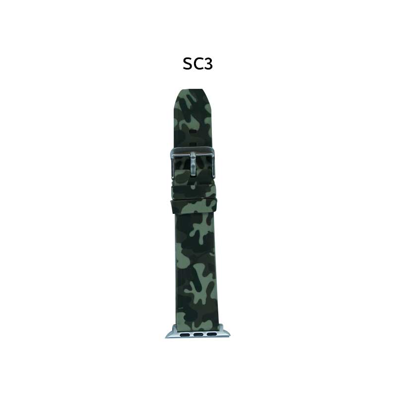 42-44mm Silicone Combat Strap for Smart Watch
