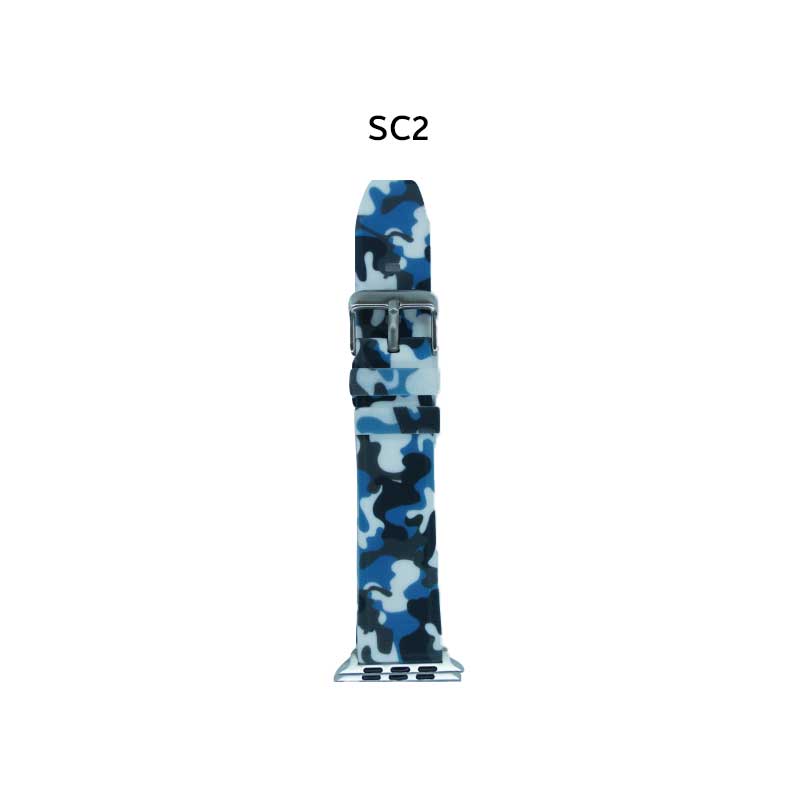 42-44mm Silicone Combat Strap for Smart Watch