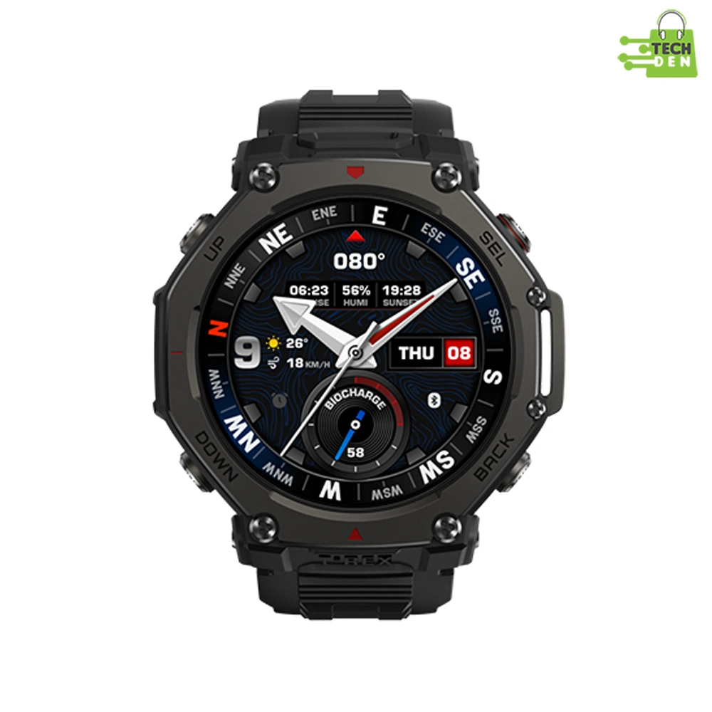 Amazfit T-Rex 3 Pro GPS Rugged Titanium Design Smartwatch