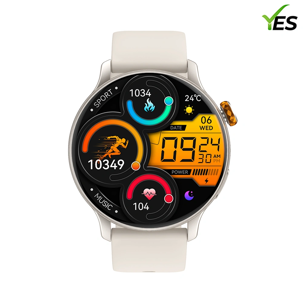 YES Active Pro – 1.43" AMOLED Display | Bluetooth Calling Smart Watch