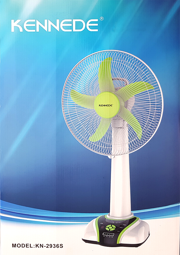 Defender 2936RS Rechargeable 16 Inch Fan