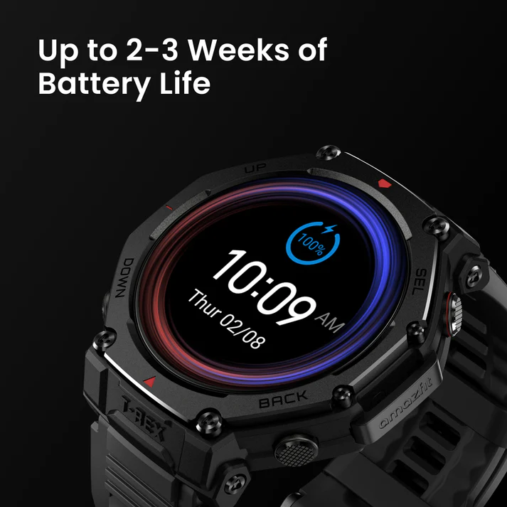 Amazfit T-Rex 3 Pro GPS Rugged Titanium Design Smartwatch