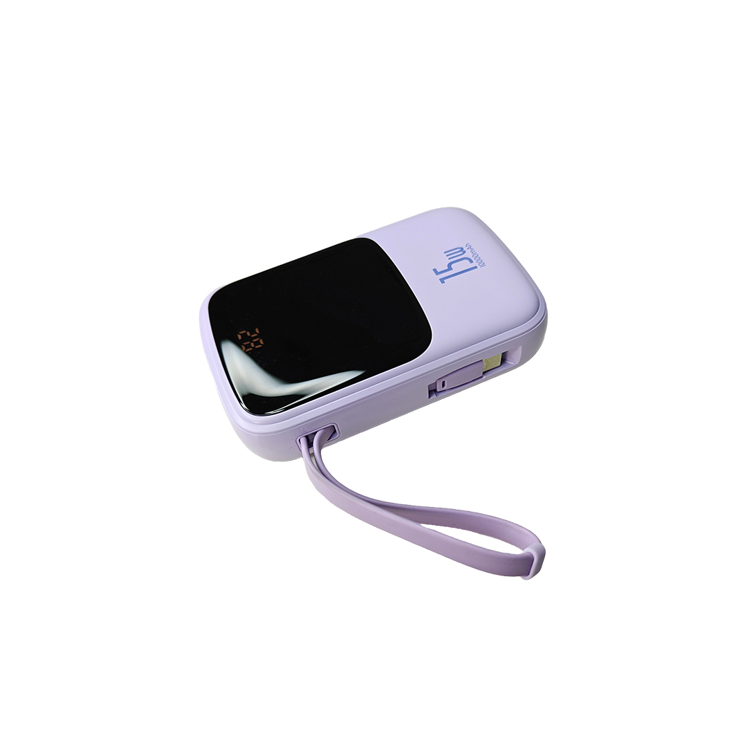 Baseus Q POW 10000mAh 15W 3 LED Power Bank With Type-C Cable