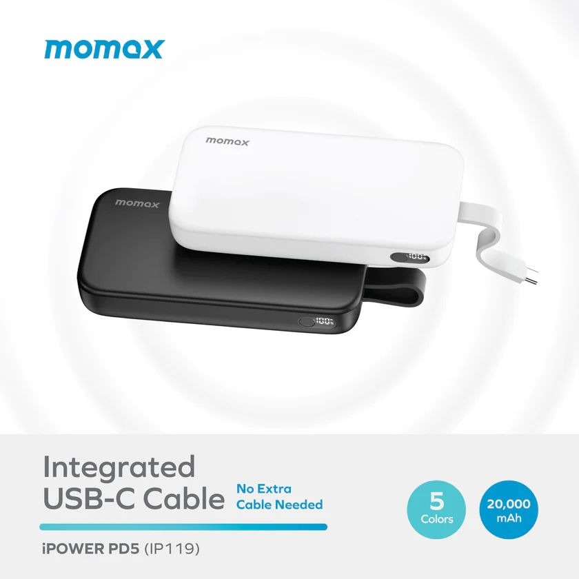 Momax iPower PD5 20000mAh 22.5W Power Bank