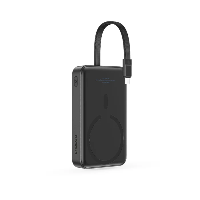 Baseus Magnetic Power Bank 30W 10000mAh With Built-in USB-C Cable