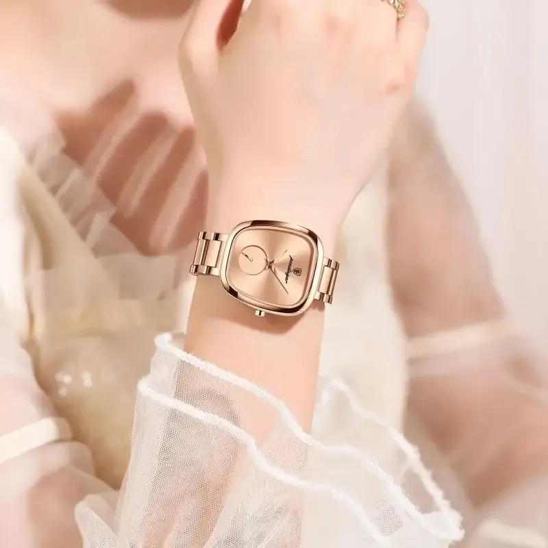 Poedagar 783 Luxury Ladies Stainless Steel Waterproof Quartz Watch