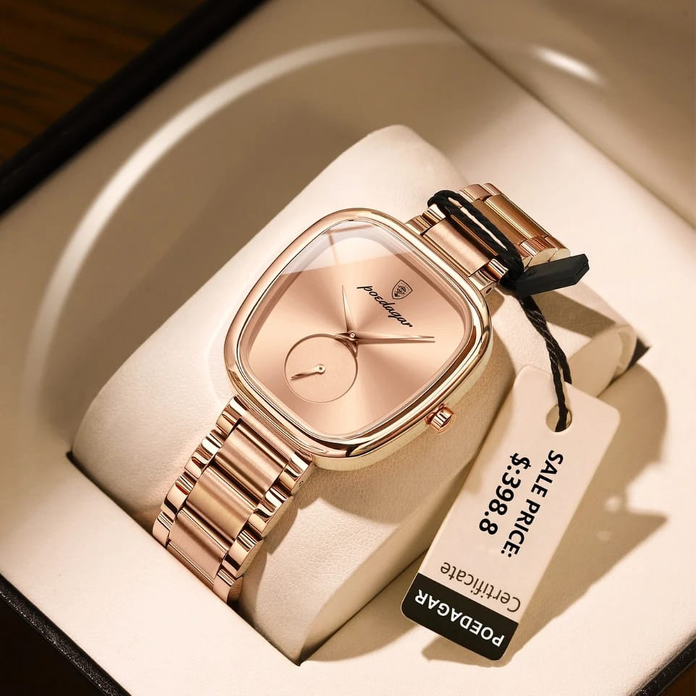 Poedagar 783 Luxury Ladies Stainless Steel Waterproof Quartz Watch